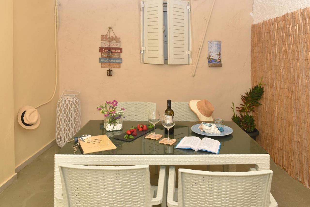 Almanza Apartment Syros エルムポリ エクステリア 写真