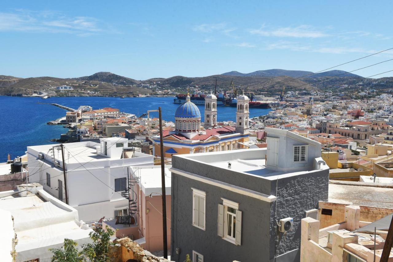Almanza Apartment Syros エルムポリ エクステリア 写真